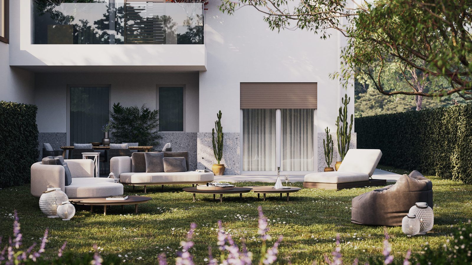 Geoenergy Village – Vista del complesso residenziale